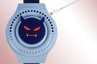 Montre ventilateur - Bleu marine