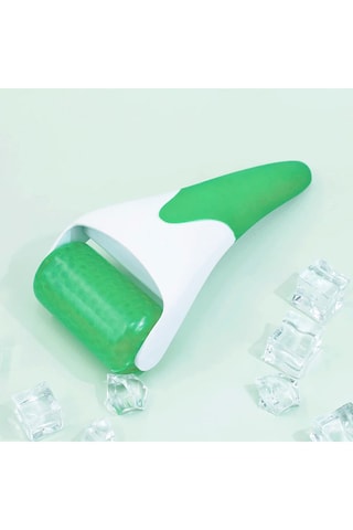 Rouleau à glace facial - Rose et blanc