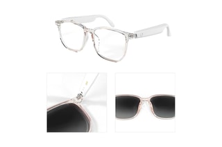Lunettes de vue polarisées connectées homme