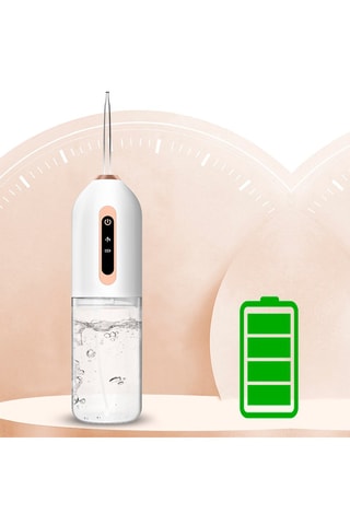 Irrigateur buccal avec 2 têtes - Blanc - 230 ml
