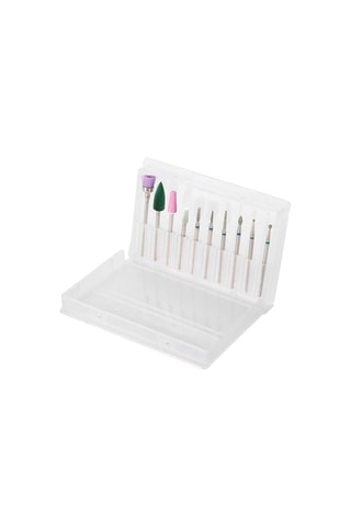 Kit 10 embouts pour ponceuse à ongles - 10 pièces