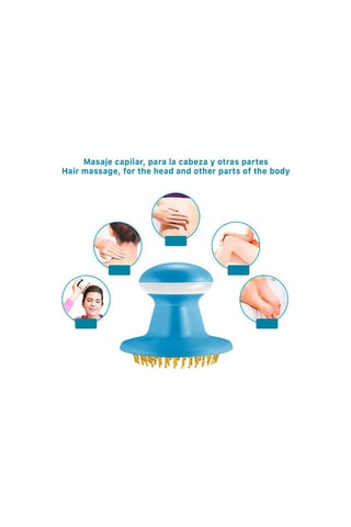 Peigne masseur vibrant électrique