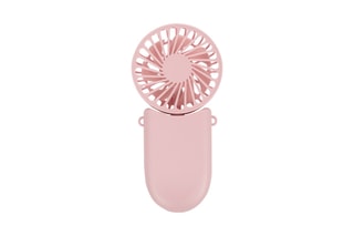 Mini ventilateur de table ou à main rechargeable avec cordon