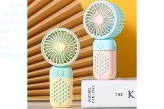 Ventilateur de main - Jaune