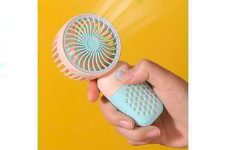 Ventilateur de main - Jaune