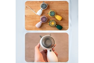 Ventilateur de main - Jaune