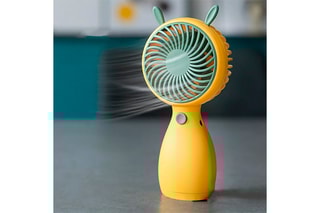 Ventilateur de main - Jaune