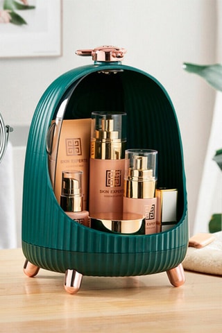 Rangement cosmétiques format moyen - Vert