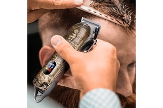 Tondeuse cheveux et barbe avec profileur et accessoires