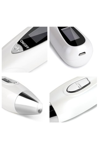 Stylo à plasma avec indicateurs LED - Blanc