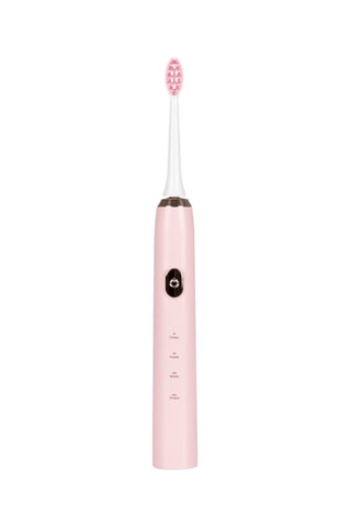 Brosse à dents électrique - Rose et noir