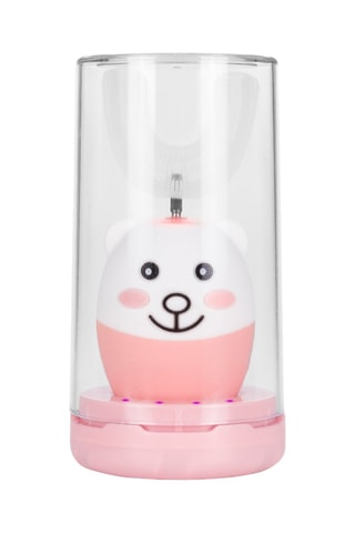 Brosse à dents électrique pour enfants -  Rose et blanc