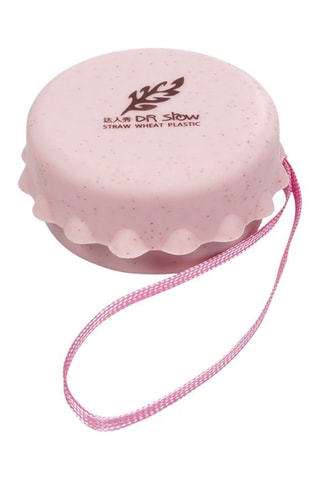 Gobelet pliant en bambou - Rose - 130 ml