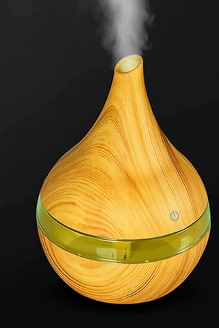 Humidificateur LED - Marron - 300 ml