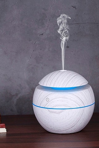 Humidificateur LED - Blanc - 130 ml