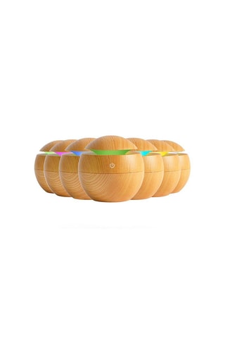 Humidificateur LED - Marron - 130 ml