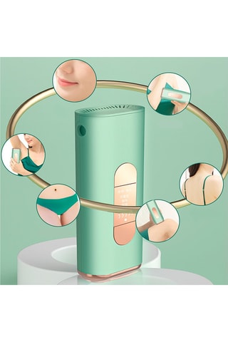 Épilateur à lumière pulsée T61 - Vert menthe