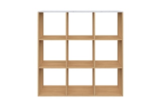 Móvel de arrumação Marceau 9 compartimentos - 88 x 30 x 88 cm