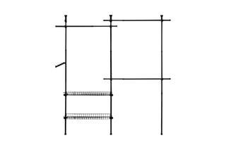 Roupeiro telescópico - 177 x 35 x 278 cm