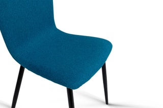 2 cadeiras Margot - Azul-pato