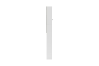 Meuble WC 2 portes - 58 x 19,5 x 178 cm