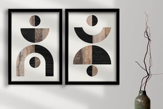 2 tableaux - 38 x 53 cm