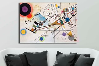 Tableau "Composition 8" Vassily Kandinsky - 100 x 70 cm