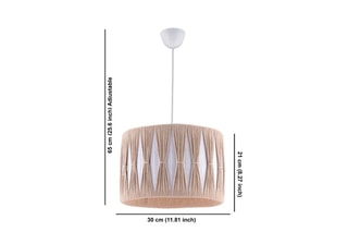 Suspension - Beige et blanc - 45-60 W