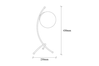 Lampe à poser - Cuivre - 40 W