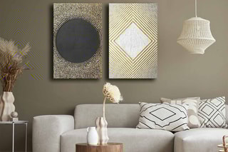 2 tableaux - 45 x 70 cm