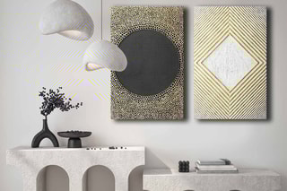 2 tableaux - 45 x 70 cm