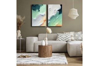 2 tableaux - 45 x 70 cm