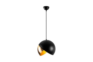 Suspension Berceste - Noir et doré - 60 W