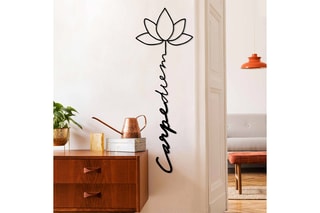 Décoration murale Carpe Diem 4 - 21 x 60 cm - Noir