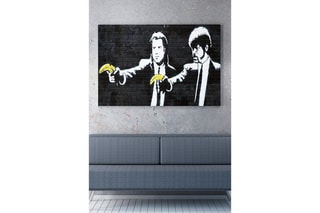 Tableau "Pulp Fiction"- Banksy - 70 x 100 cm - Reproduction