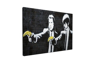Tableau "Pulp Fiction"- Banksy - 70 x 100 cm - Reproduction
