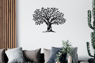 Décoration murale - Noir - 69 x 52 x 0,12 cm