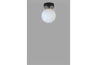 Plafonnier - Noir et blanc - 60 W