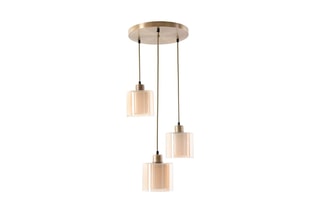 Suspension Yeni Sahra - Bronze - 3 x 60 W 