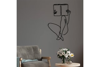 Décoration murale Adios - Noir  - 37,5 x 60 cm