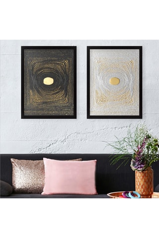 2 tableaux - 34 x 44 cm