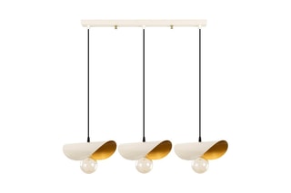 Suspension Sivani - Blanc - 3 x 40 W