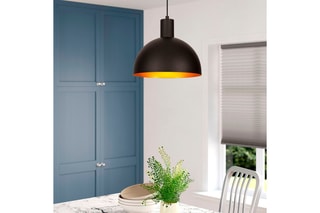 Suspension Sivani - Noir et doré - 100 W