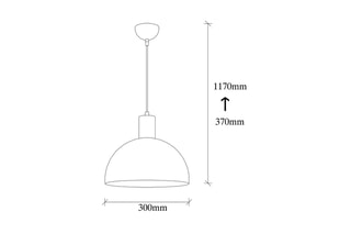 Suspension Sivani - Noir et doré - 100 W