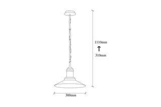 Suspension - Doré - 40 W