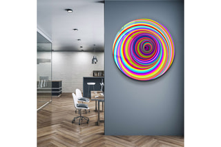 Tableau en verre trempé - 80 x 80 cm