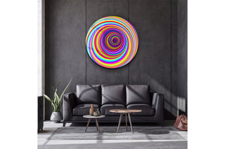 Tableau en verre trempé - 80 x 80 cm