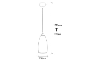 Suspension - Fumé - 40 W