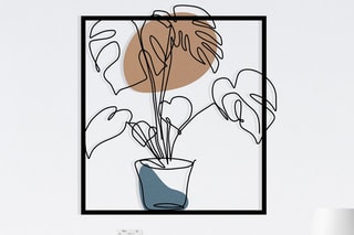 Décoration murale - Noir - 49 x 53 cm