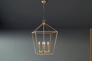 Suspension Till - Doré - 4 x 40 W